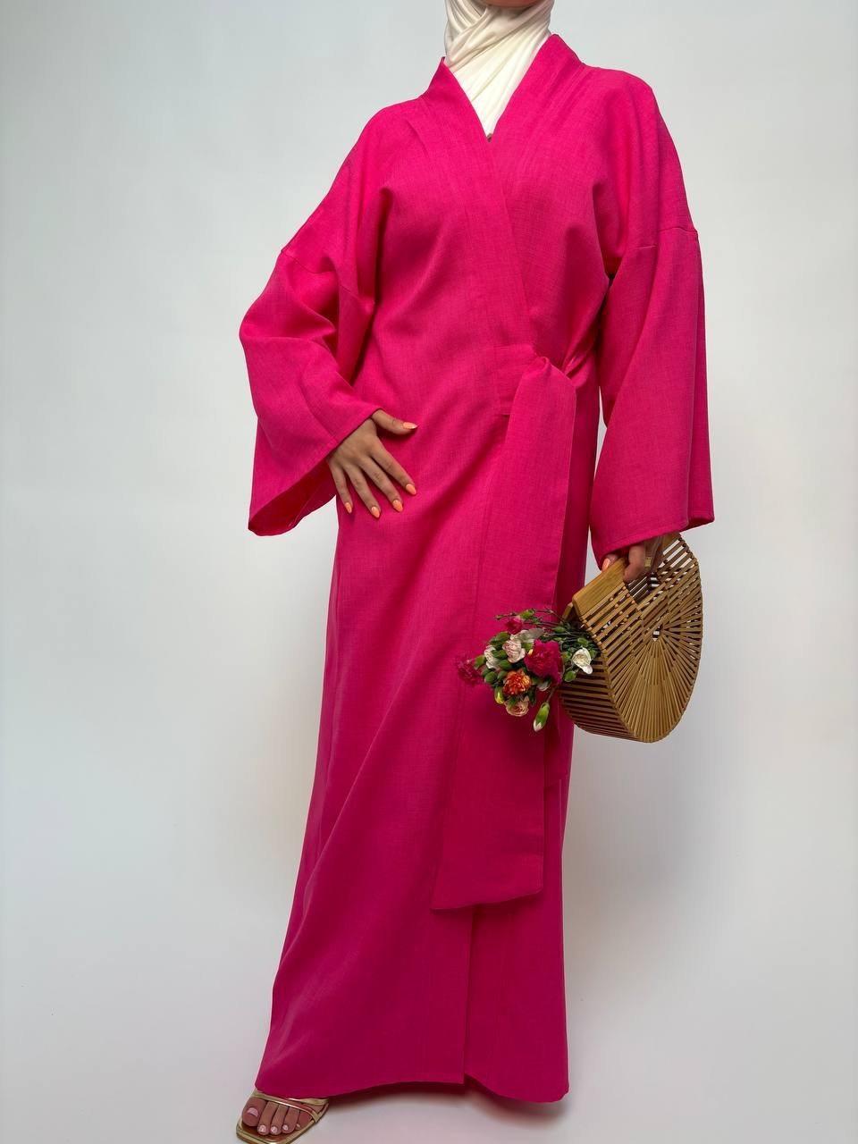 Kimono Alba modeste et élégant de luxe, de bonne qualité pour cet été 2024